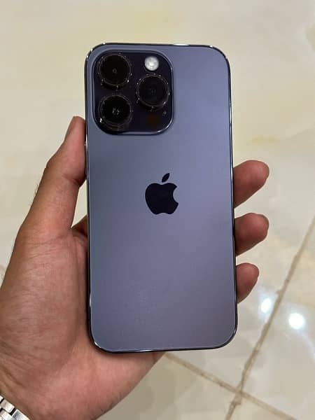 iphone 14 pro - Deep Purple - Complete Box 6