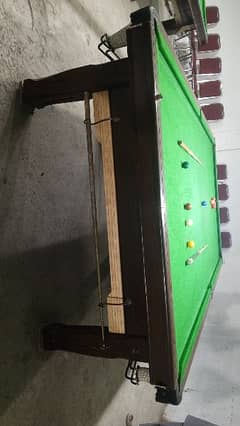 snooker table