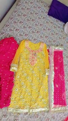 mehndi or mayo dress