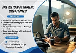 Hiring online sales man