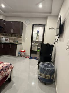 Studio Furnished Apartment Is Available For Rent In Iqbal Block Bahria Town Lahore