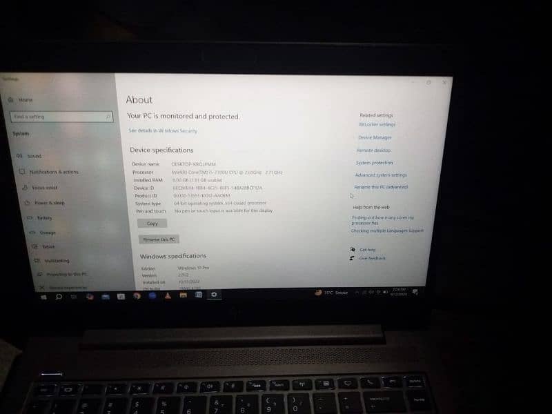 Hp Z book i5 7th gen 2