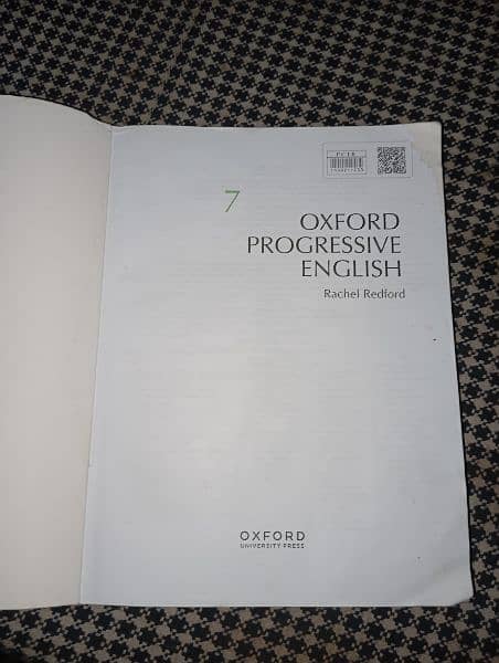 OXFORD Progressive English Book -7 || 1 Month Use || No mark inside 1