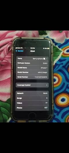 iPhone 7 pta 128 gb Fu