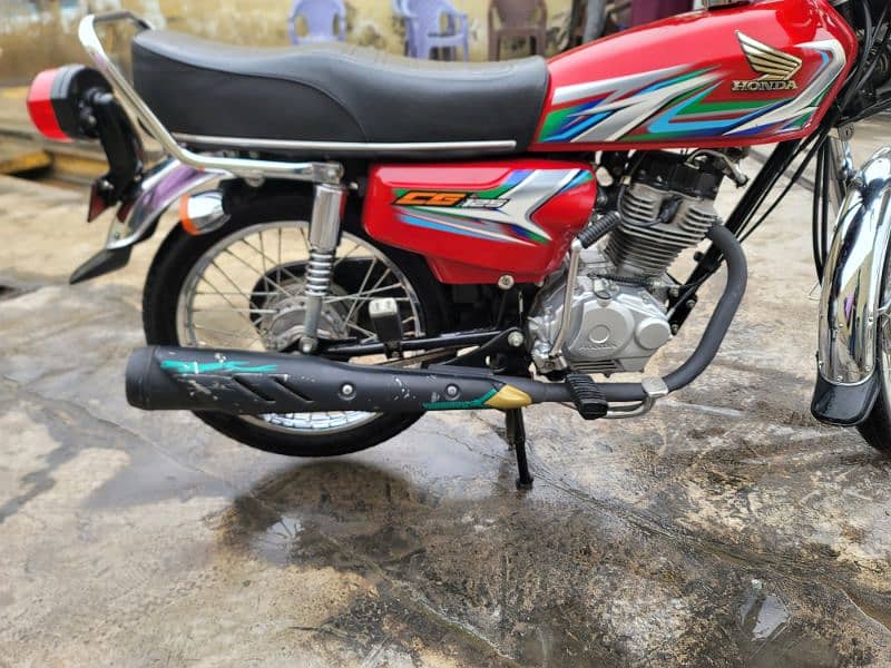 Honda CG 125 Red 2022/2023 6