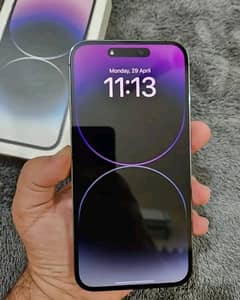 iPhone 14 pro max 256 gb 03220889193 my whatsapp number