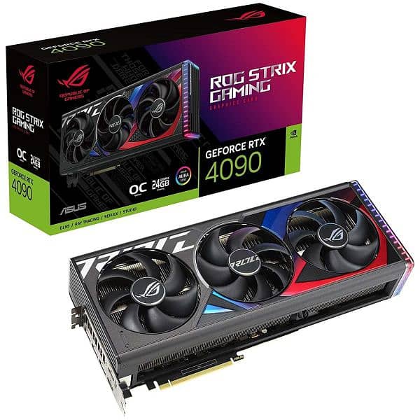 Asus Rog Strix GeForce RTX 4090 OC Edition 24GB Graphics Card 0