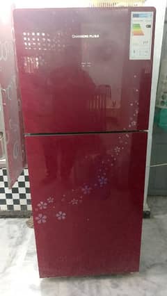 Chang hong ruba led touch panel inverter refrigerator