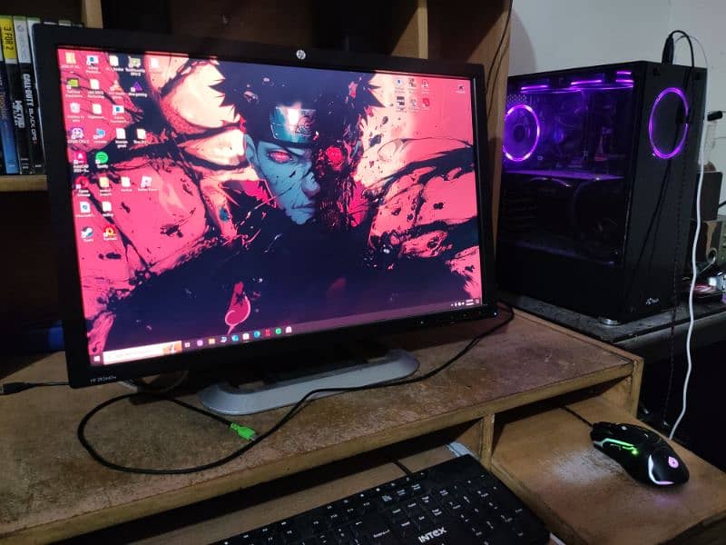 Gaming PC GTX 1660 6GB and monitor 1