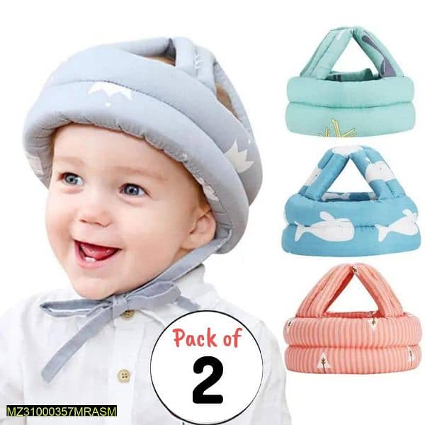 Baby Head Protector Helmet, Pack of 2 0