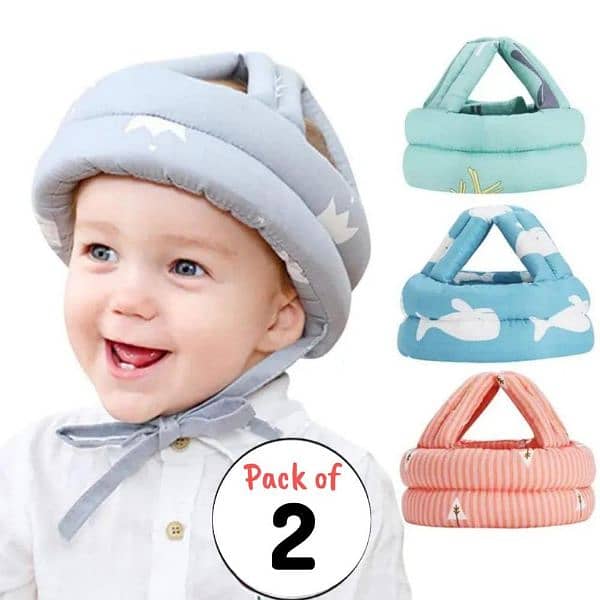 Baby Head Protector Helmet, Pack of 2 3