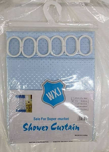 Shower Curtain Rod & Shower Curtains 2