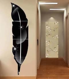 Black Acrylic Leaf - Extra Large