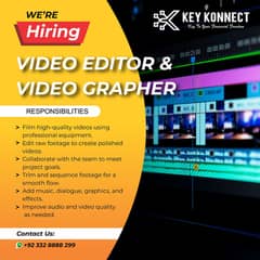 Video editor and videographer