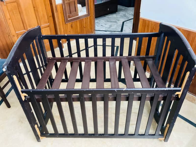 Baby Cot with Mattress 6