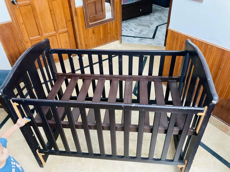 Baby Cot with Mattress 8