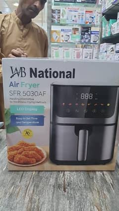 National LED Touch Healthy Air Fryer - 7.0 Liter Capacity