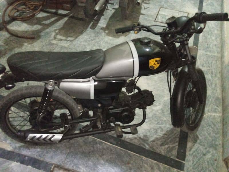 CD 70 modified bike 1