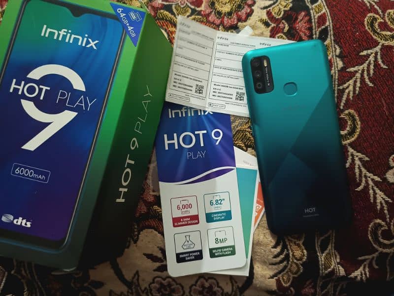 infinix Hot 9 play (4+64) GB 3