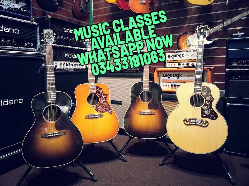 BIG OFFER get two acoustic guitar get one free music classes availabl 0