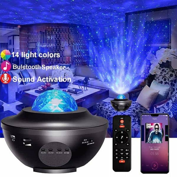 Galaxy star light projector 1