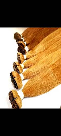 Human hair extensions