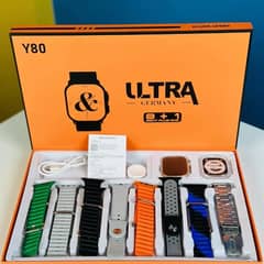 Y80 Ultra 7-in-1 Smartwatch | 2.02" HD Screen, Interchangeable Straps