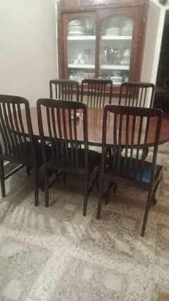 Dinning table with chairs