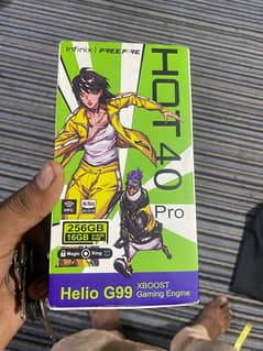 Infinix Hot 40 pro 16/256gb With box exchange