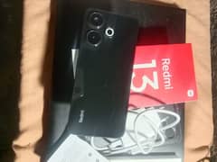 Redmi 13 8/128 gb complete Box condition 10/10 plz call me