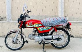 Honda CD70  2023Model Apllied for total original 11500km use just