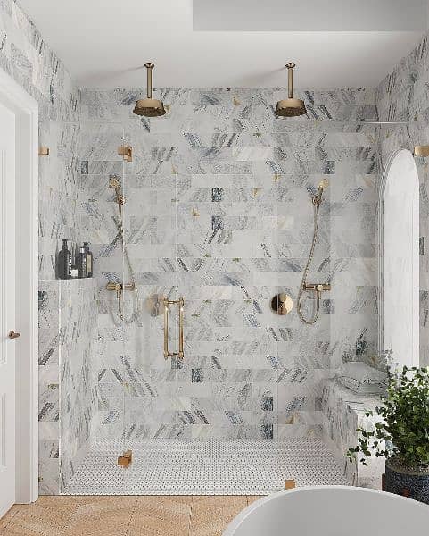 Living Room Bathroom Tiles With Fitting 2