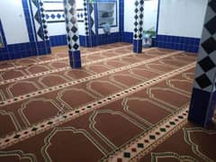 Masjid Carpet - Wall to wall Carpet - Rubber Door mats