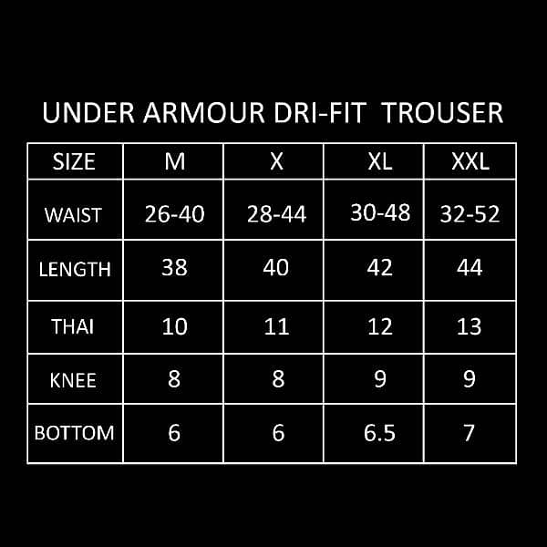 Under armour Dry fit Trouser 3