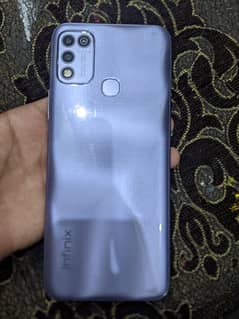 Infinix hot 11 play ( 4/64 hai daba sath hai only glass change )