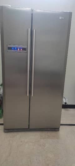 Haier double door fridge 0