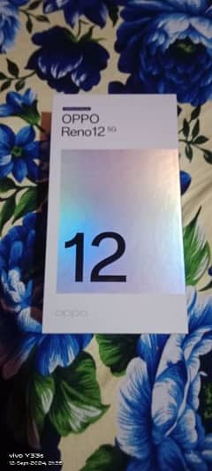 Oppo Reno 12   12Ram .  512 Rom  just box open