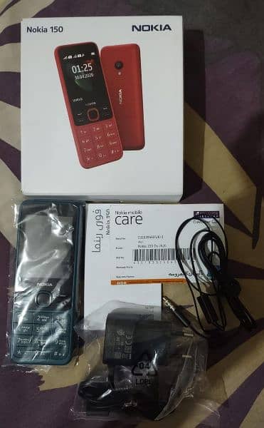 Nokia 150 Mobile Open Box / Green Clr Good Condition 6