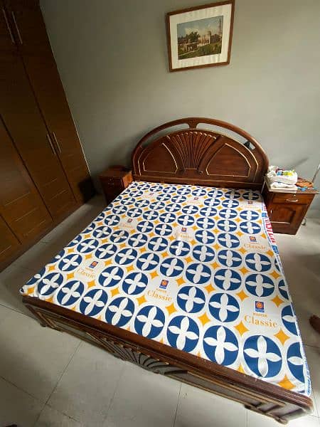 king size bed with mattress 1