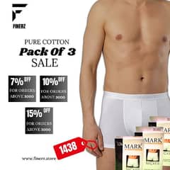 Pack of 3 Premium Boxers