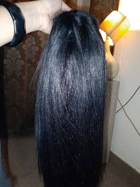 2 human hair wigs for sale in Islamabad 2