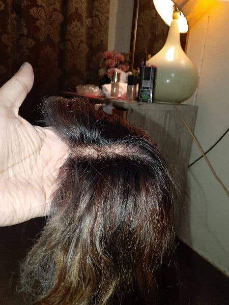 2 human hair wigs for sale in Islamabad 4