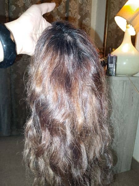 2 human hair wigs for sale in Islamabad 5