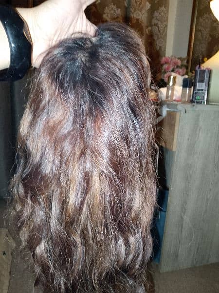 2 human hair wigs for sale in Islamabad 6