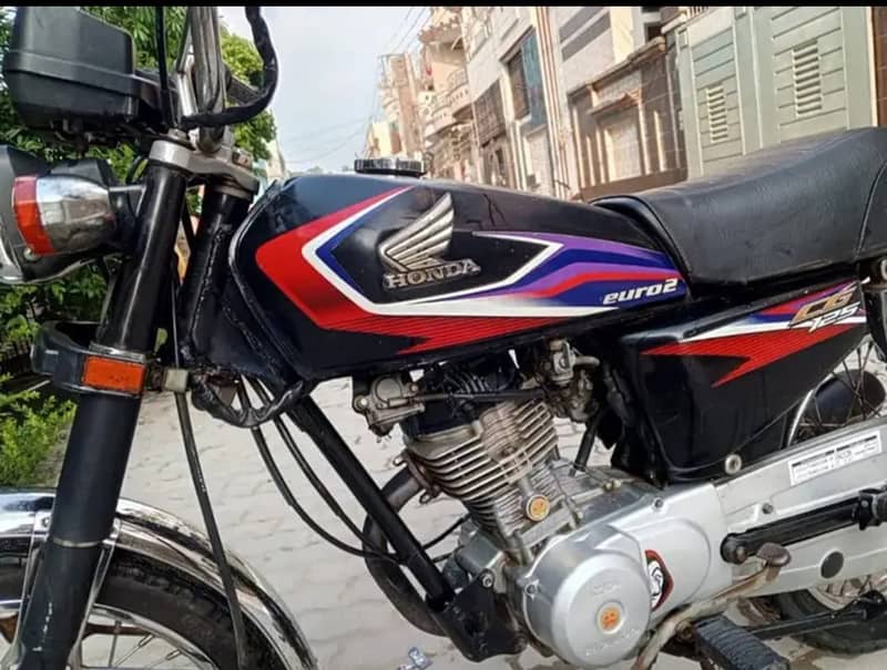 Honda CG 125 2017 exchange possible (Honda pridor) 1