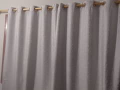 Silver Curtains.