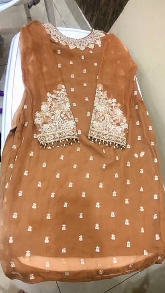 baroque chiffon clothes dress large size RTW 10 out of 10 condition 1