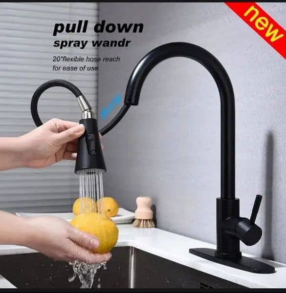 kitchen sink mixer pull out 1