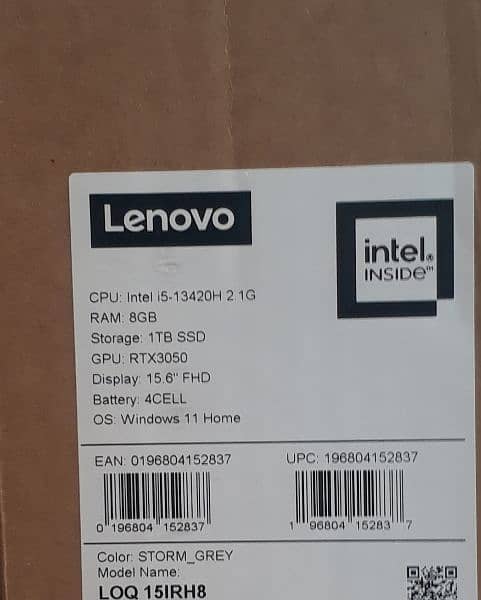 Lenovo Loq brand new seal PACKED 2