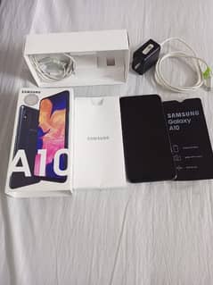 Samsung A10 with box urgent sale